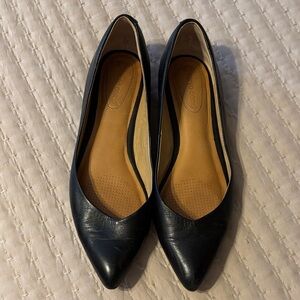 Corso Como Black Leather Heels